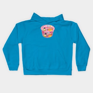 SPICY cute noodles Kids Hoodie